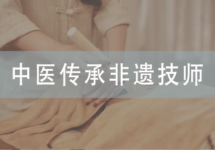 中医传承非遗技师